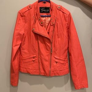 GUESS leather jacket